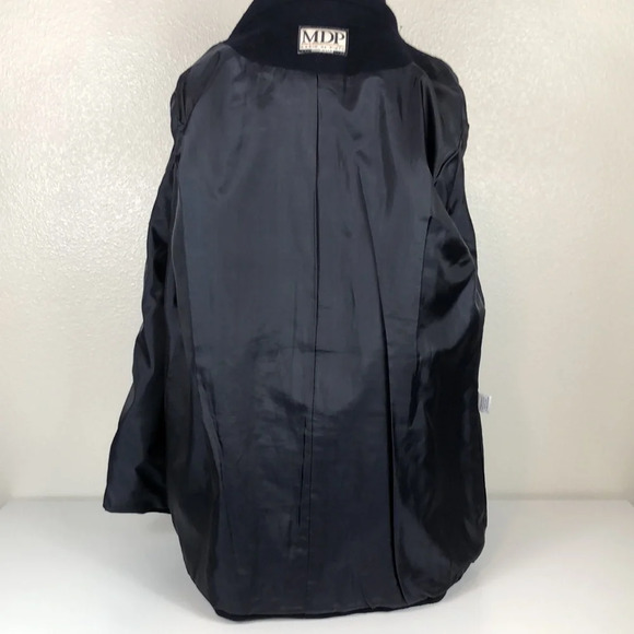 Mario De Pinto Pea Coat Women’s Size Medium Navy Wool Double Breasted FallWinter - Picture 10 of 16